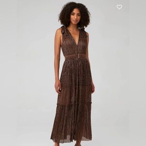 Sabina Musayev Helena Dress Brown XS